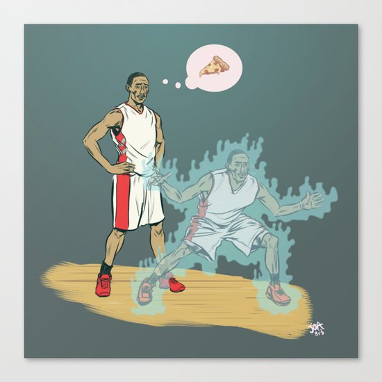 Ghost Defender Canvas Print
