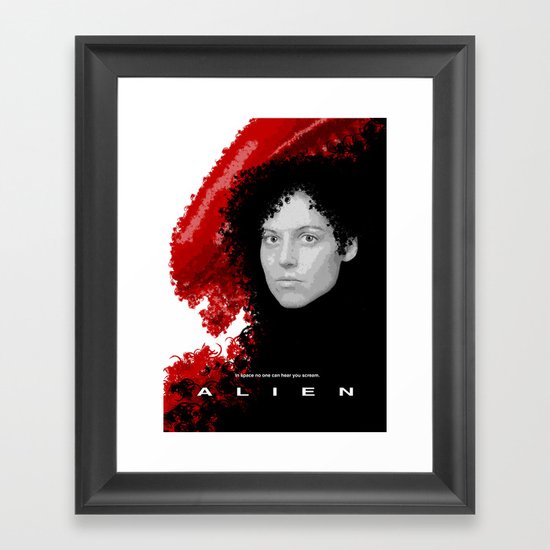 Alien Framed Art Print