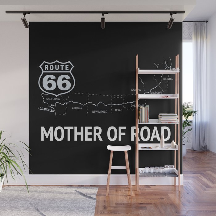Mother Of Road - Route 66 Wall Mural