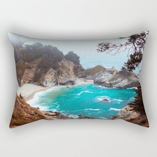 McWay Falls #vintage Rectangular Pillow