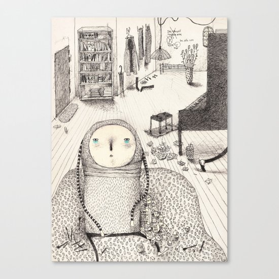 reality Canvas Print