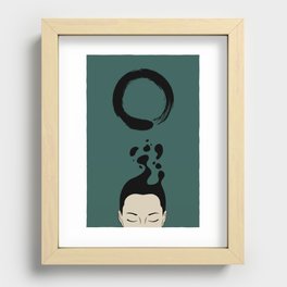 Emptiness Recessed Framed Print