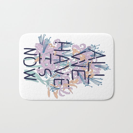 All We Have Is Now Version 2 Bath Mat