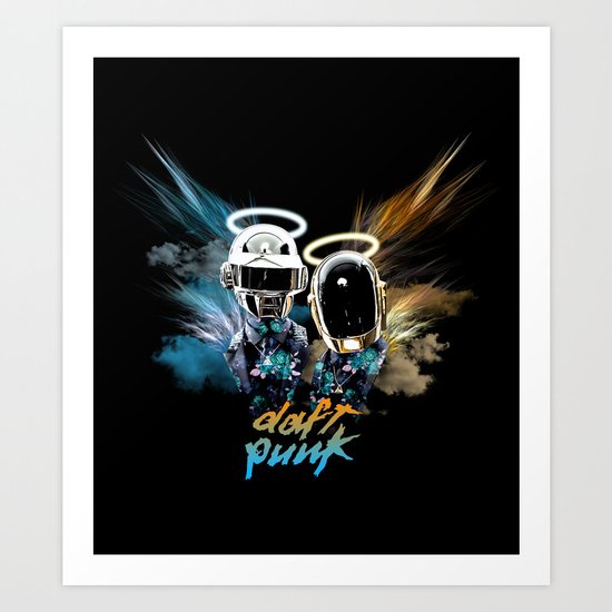 Daft Punk Art Print