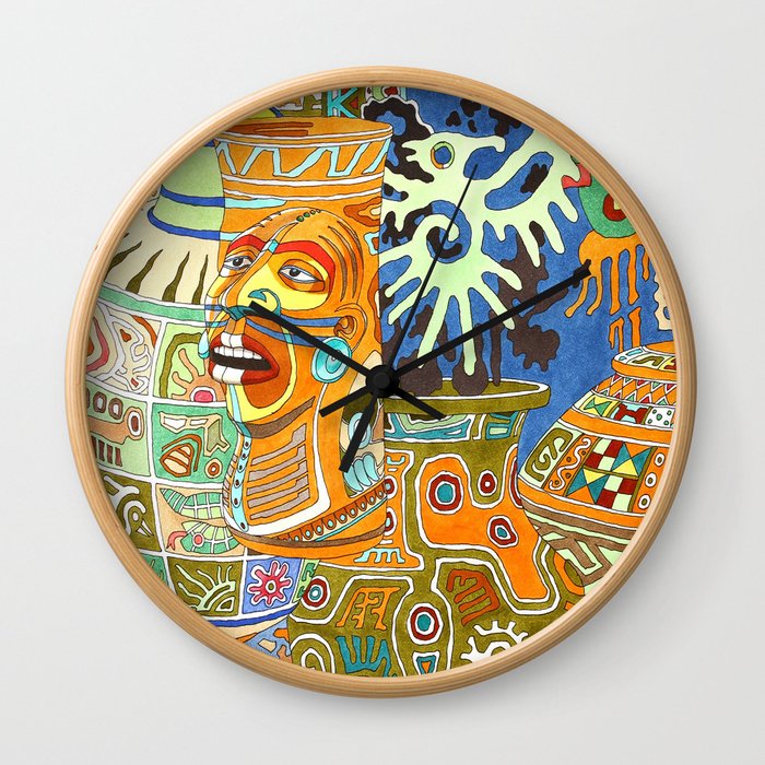 Memory of Maya Wall Clock