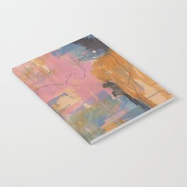 Abstract Pink/Blue Notebook