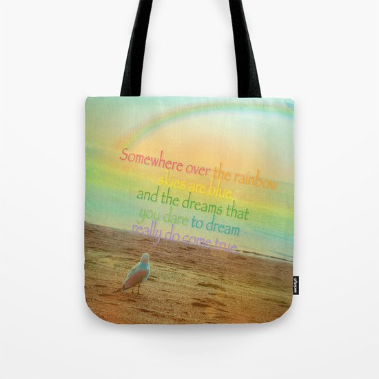 Somewhere Over the Rainbow Tote Bag