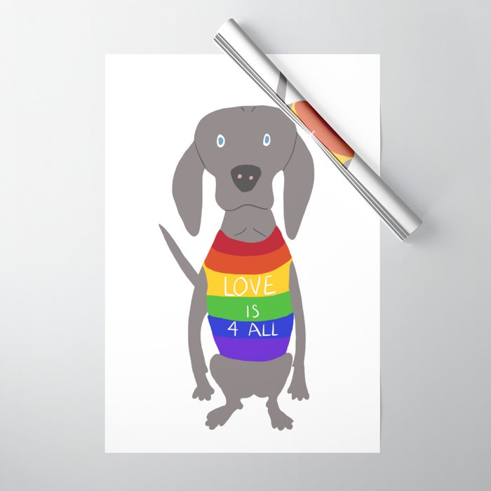 Weimaraner new arrivals wrapping paper