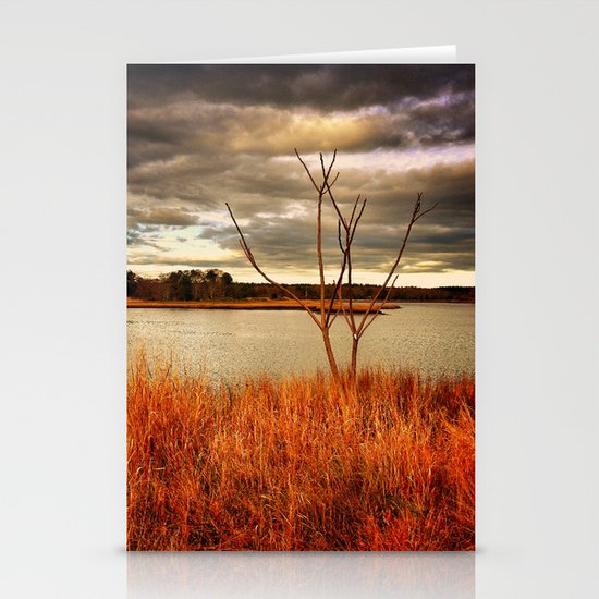 Fall Stalk Stationery Cards