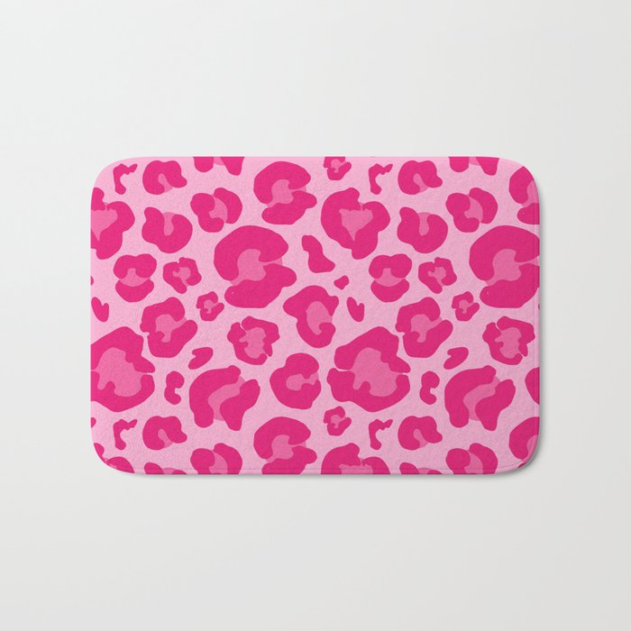 Pink Leopard Print Pattern Wallpaper - Preppy Aesthetic