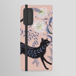 Chrysanthemum Cats Android Wallet Case
