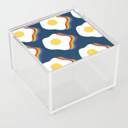 Rainbow fried egg pattern 8 Acrylic Box