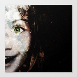 Eyes of a child Canvas Print