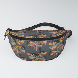 Cat and Plant 11 (Black Cats) Fanny Pack