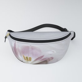 Tulips on pink Fanny Pack