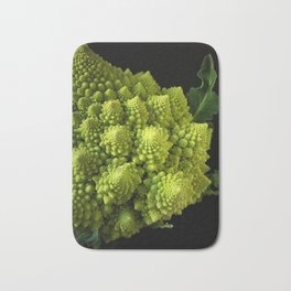 Romancesco Broccoli  Bath Mat | Pattern, Fresh, Broccoli, Organic, Macro, Romanesco, Green, Photo, Farming, Cone 