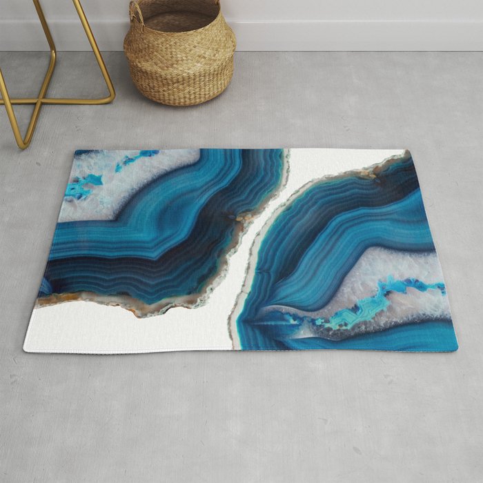 Blue Agate Rug