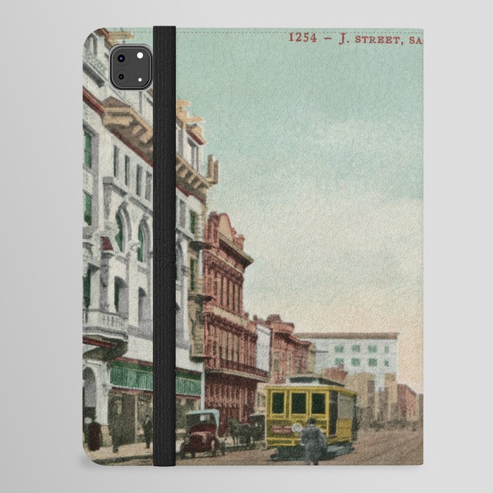 Old Sacramento J. Street iPad Folio Case