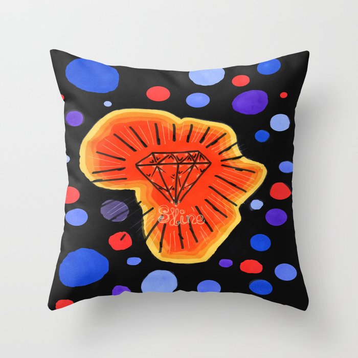 Rise and shine Throw Pillow