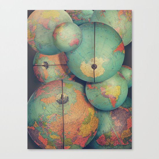 Looking Back Canvas Print