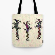 PARTY GECKOS Tote Bag