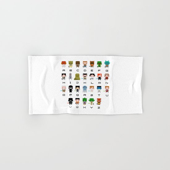 Star Wars Alphabet Hand & Bath Towel