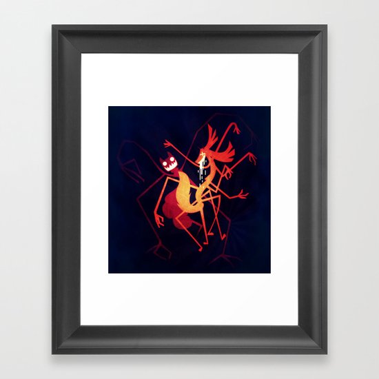 Ghostinael Framed Art Print