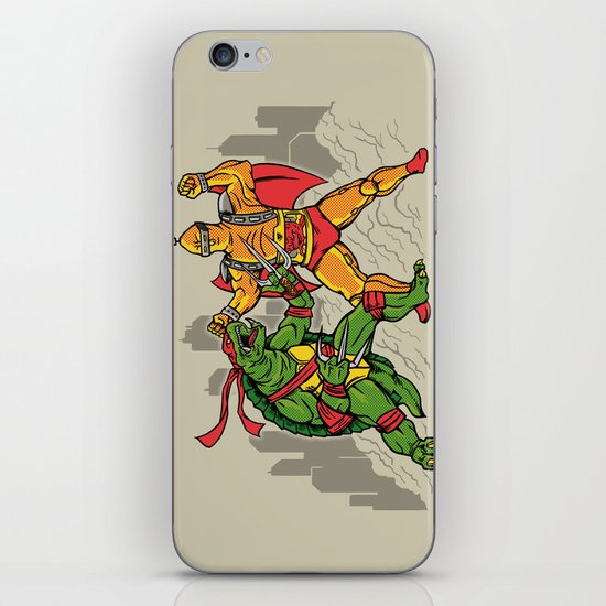 Teenage Mutant Gamera Ninja iPhone & iPod Skin