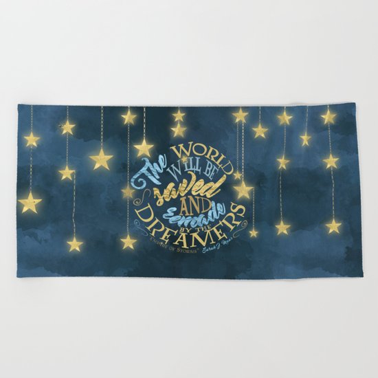 Empire of Storms - Dreamers Beach Towel