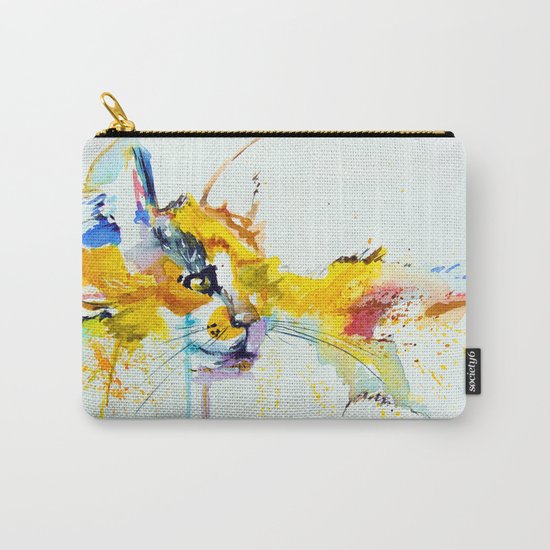 bright cat Carry-All Pouch