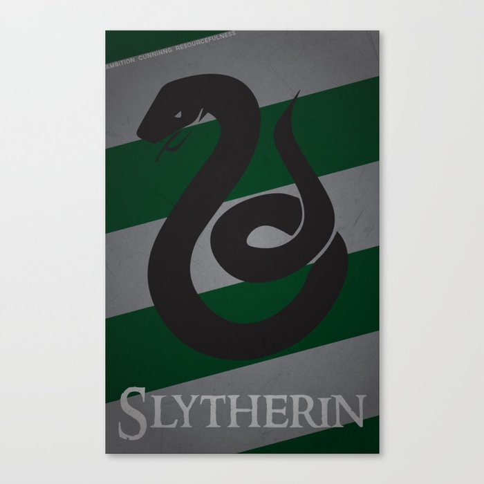 Slytherin Canvas Print
