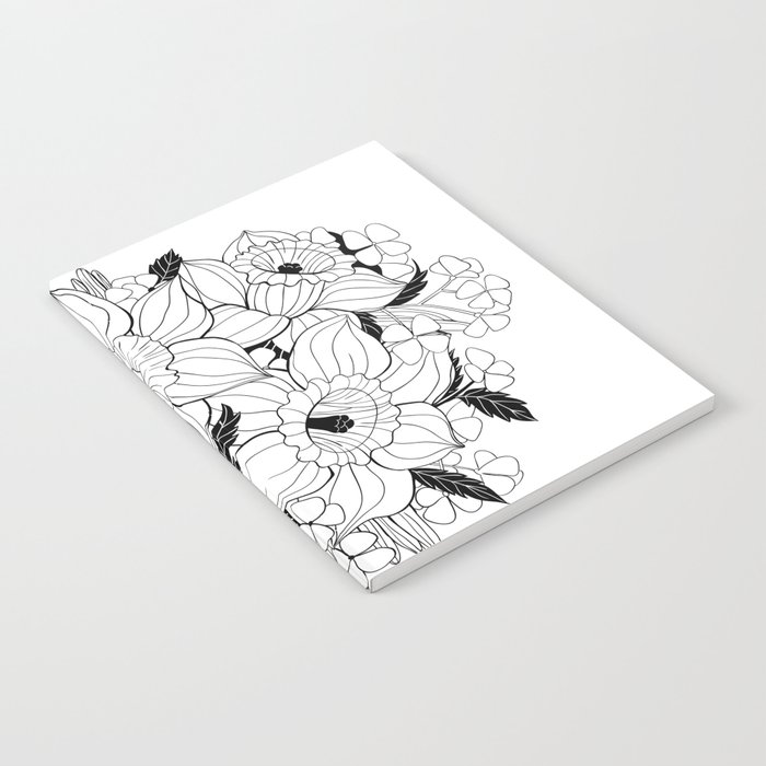 Daffodil bouquet Notebook