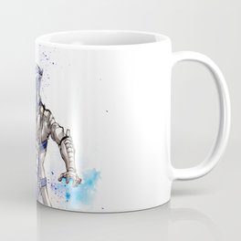 Liara from Mass Effect sumi style with calligraphy Coffee Mug