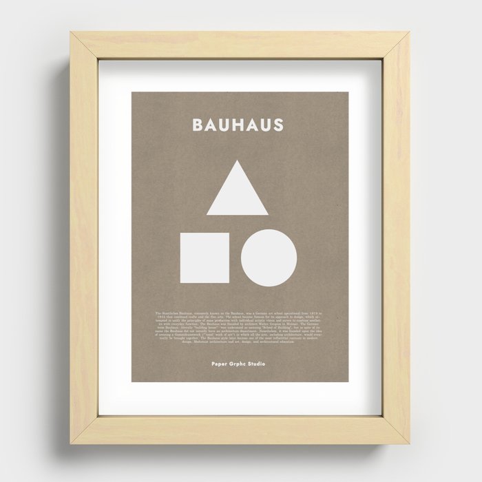 Recessed Framed Print