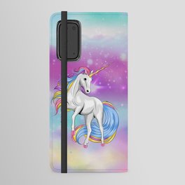 Rainbow Unicorn Android Wallet Case