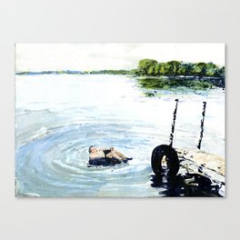 Dreaming On Canvas Print