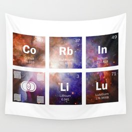 Periodic Table Wall Tapestries Society6