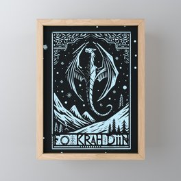 Year of the Dragon Framed Mini Art Print