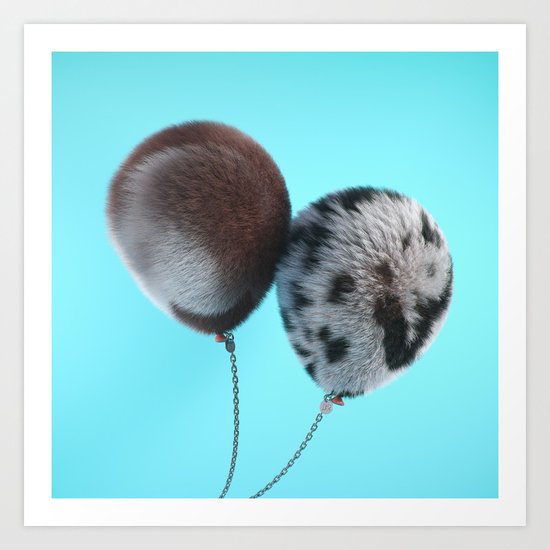 Pets Art Print