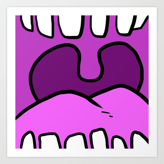 Maw Art Print