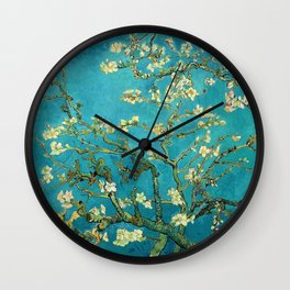Vincent Van Gogh Blossoming Almond Tree Wall Clock