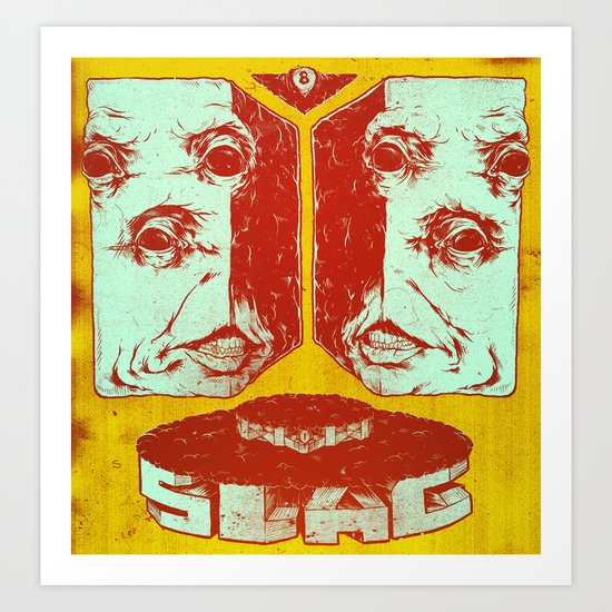 Slag Box 2 Art Print