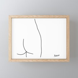 Picasso - Nude Framed Mini Art Print