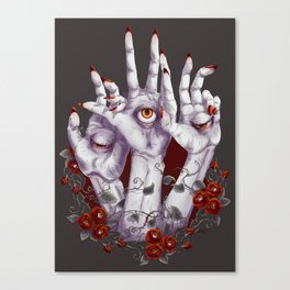 Sinister Intimacy Canvas Print