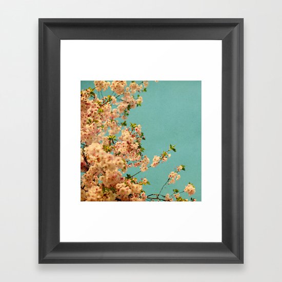 Neon Framed Art Print