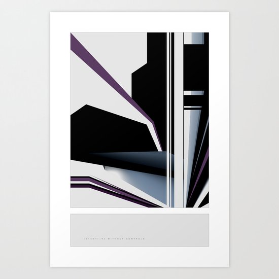 Without Controls Art Print