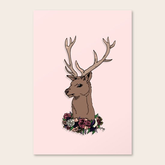 Cerf Canvas Print