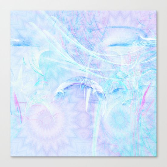 Delicate fairy world Canvas Print