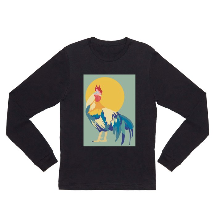 Rooster Rising Long Sleeve T Shirt