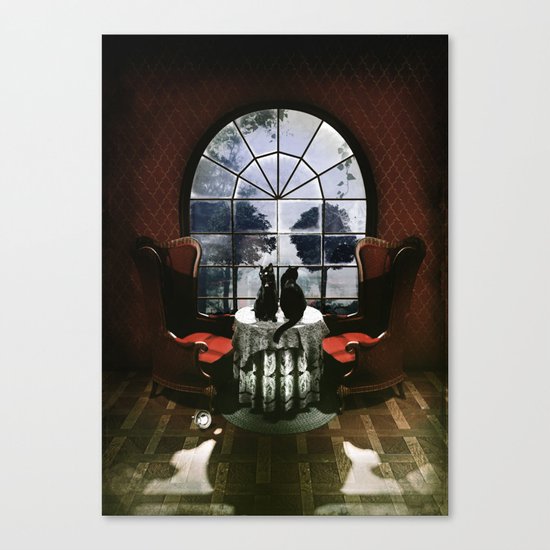 Room Skull Canvas Print